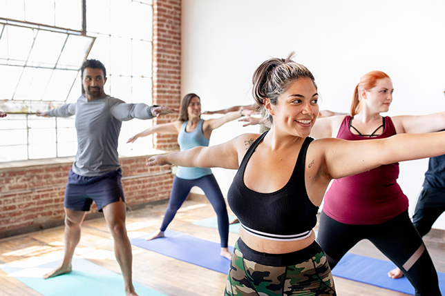 yoga class